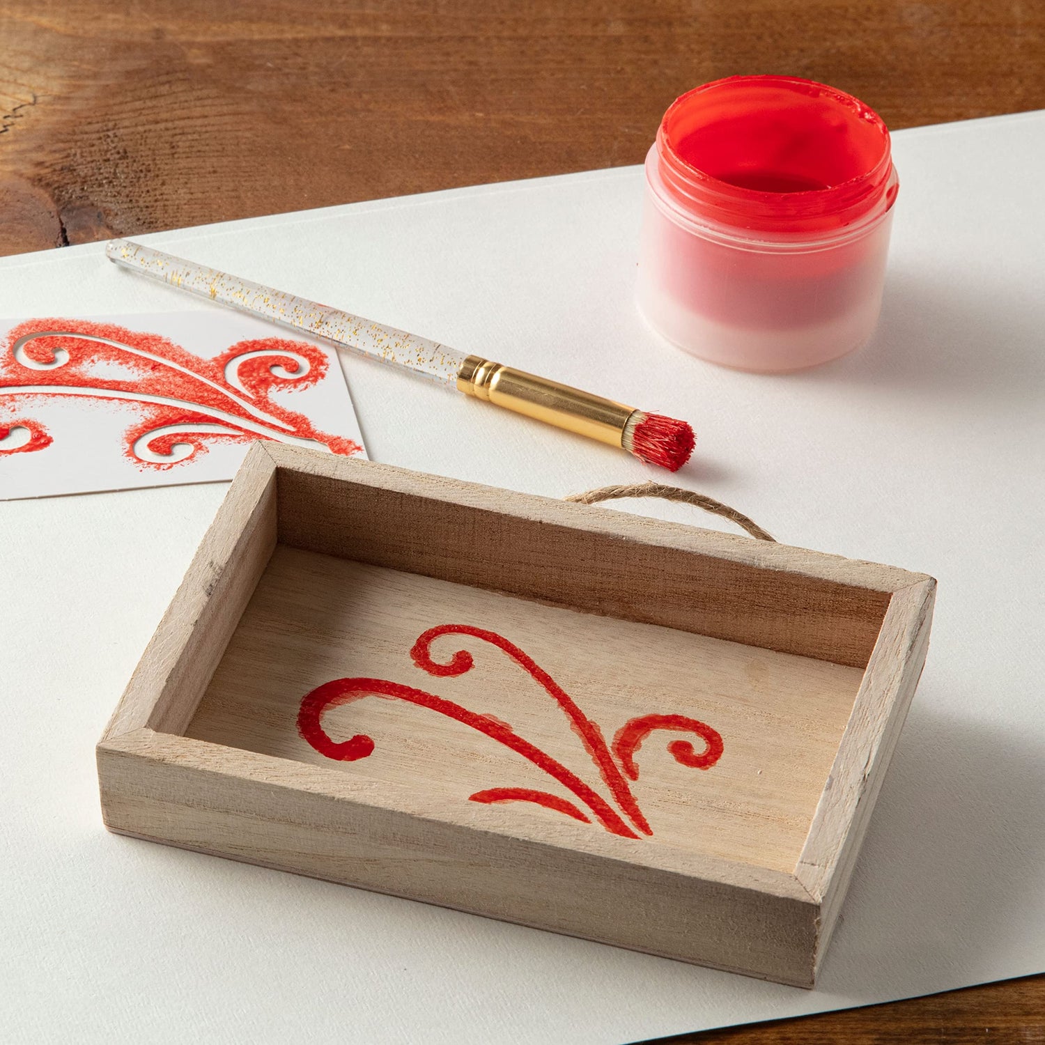 5” x 4” Unfinished Wooden Rectangle Shadow Box Picture Frame by Make Market - Ready-to-Finish Memory Box Display Case - Bulk 24 Pack Make Market