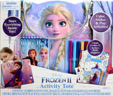 Tara Toys Frozen 2 Enchanted Activity Tote - Ultimate Princess Adventure Bag with Coloring Books, Stickers, and Craft Supplies, Travel-Friendly Set Disney