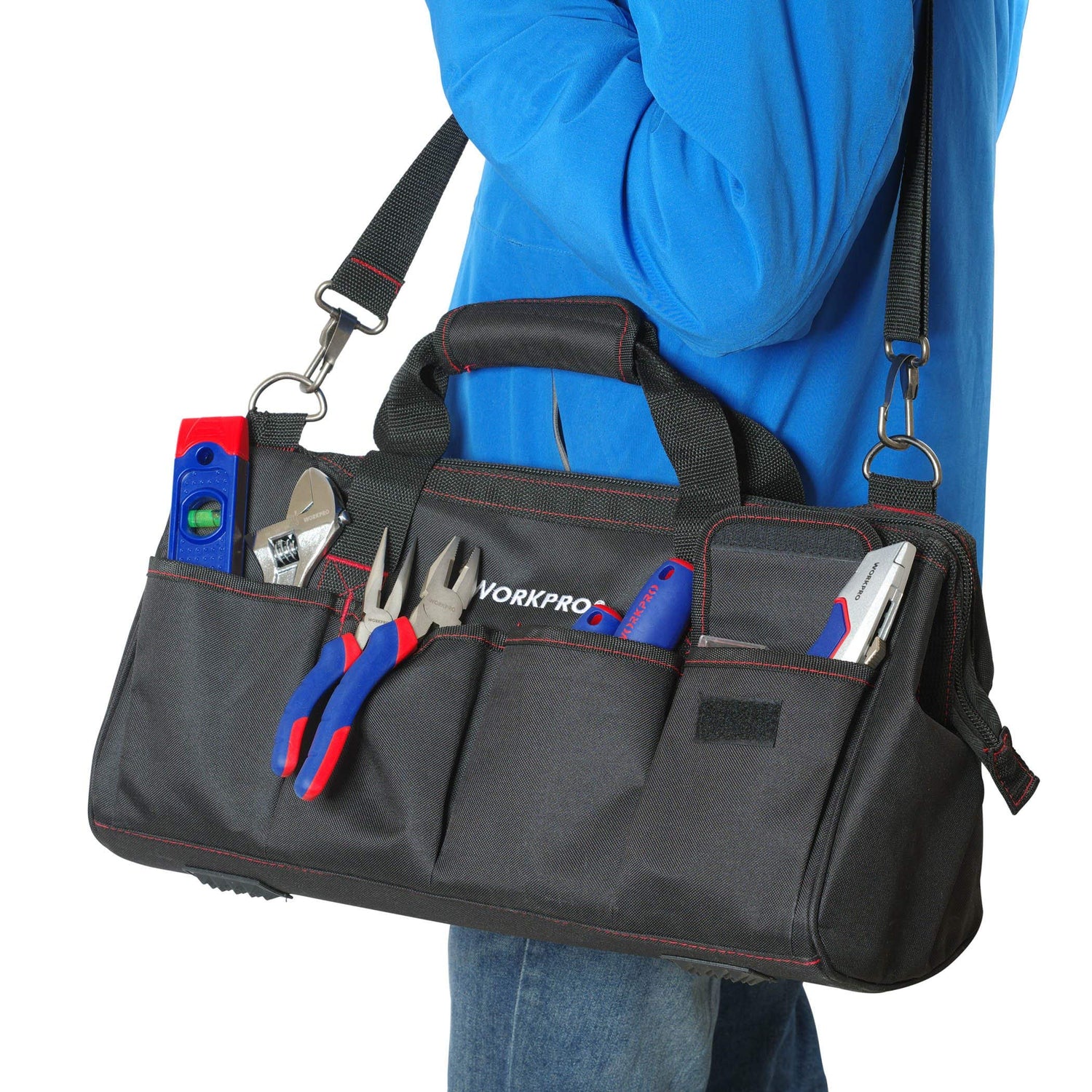 WORKPRO 322-Piece Home Repair Tool Kit With Carrying Bag - Basic Household Hand Tools WORKPRO