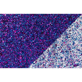 Fuchsia Azure Fusion Glitz | 1 Sheet of 3mm (1/8th Inch), 12x19 inch, Glowforge Performance Series CO2 Laser Ready, Glitter cast Acrylic, Craft Craft Closet
