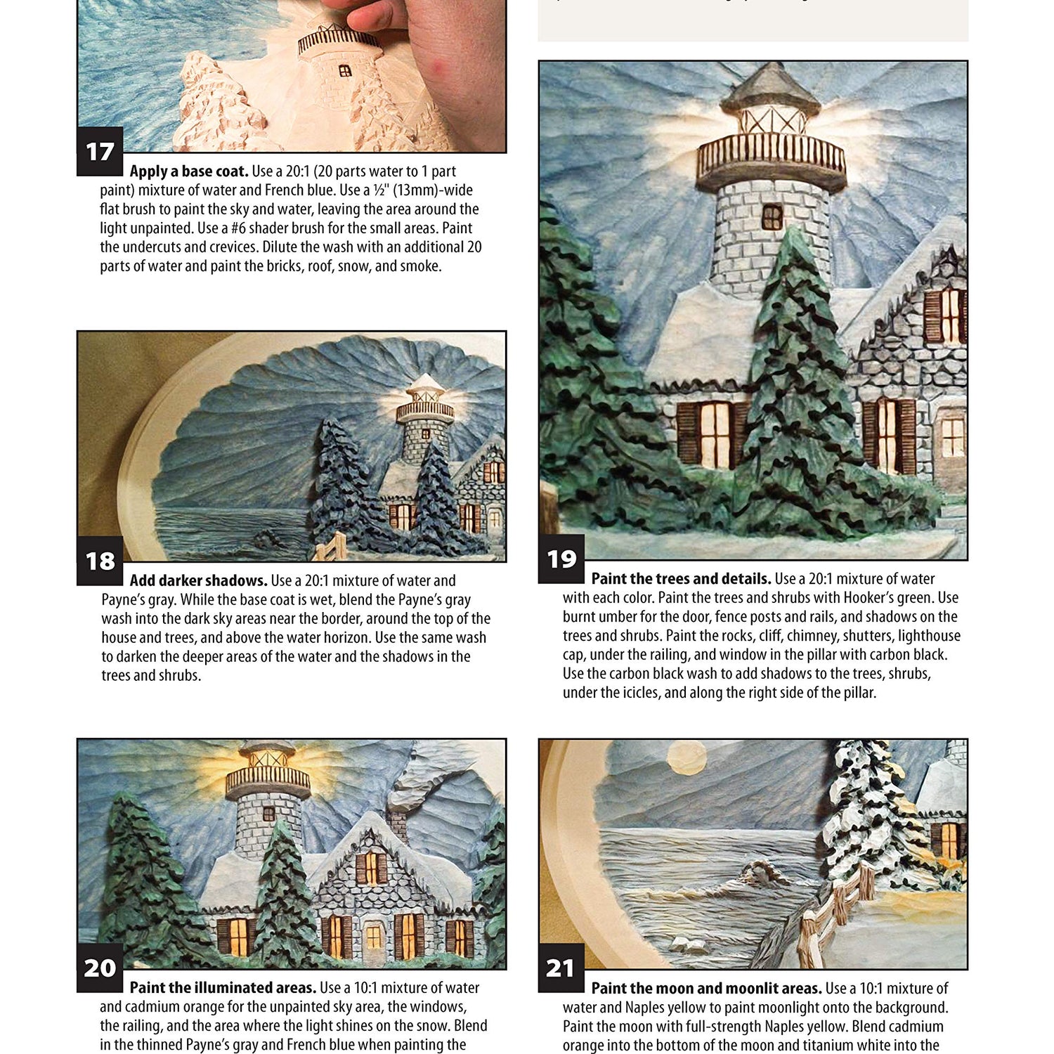 Relief Carving Projects & Techniques: Expert Advice and 37 All-Time Favorite Projects and Patterns (Fox Chapel Publishing) 3D Relief Carving Design Originals
