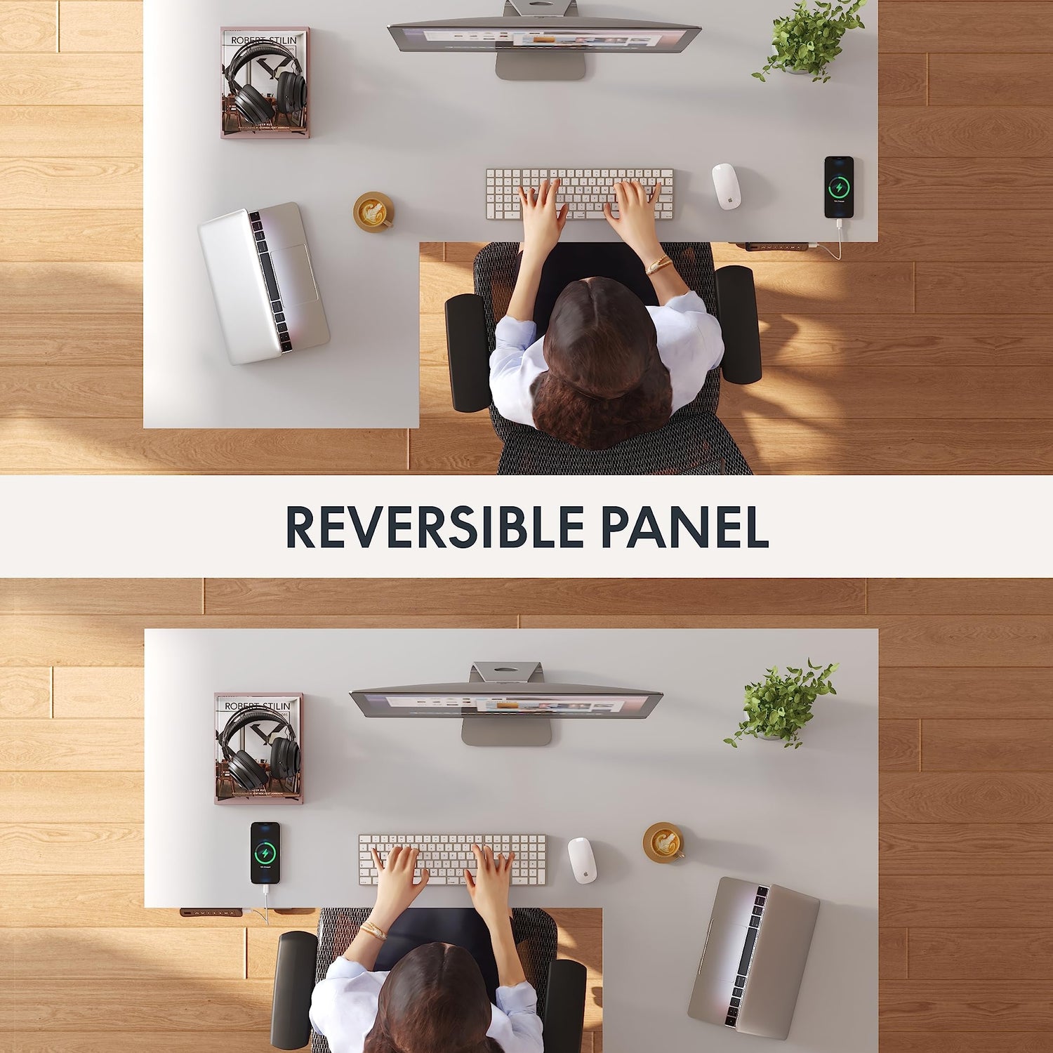 FLEXISPOT Pro Corner Desk Dual Motor L Shaped Computer Electric Standing Desk Sit Stand Up Desk Height Adjustable White Desk Home Office Table with FLEXISPOT