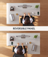 FLEXISPOT Pro Corner Desk Dual Motor L Shaped Computer Electric Standing Desk Sit Stand Up Desk Height Adjustable White Desk Home Office Table with FLEXISPOT