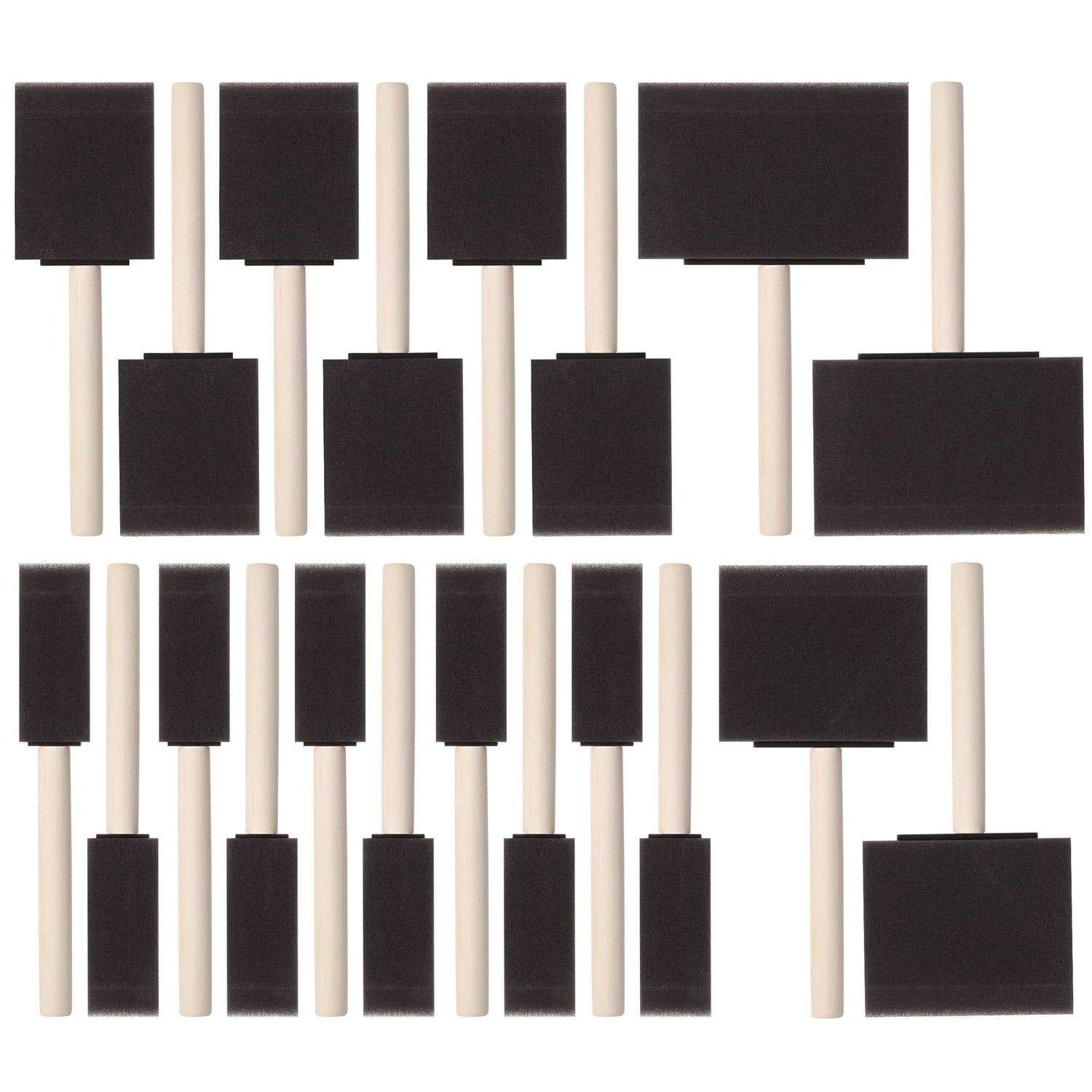 Bates- Foam Paint Brushes, Sponge Brushes, Sponge Paint Brush, Foam Brushes, Foam Brushes for Painting, Foam Brushes for Staining, Paint Sponges, Bates Choice