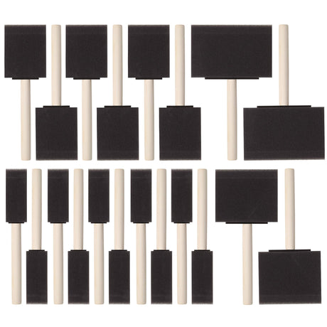 Bates- Foam Paint Brushes, Sponge Brushes, Sponge Paint Brush, Foam Brushes, Foam Brushes for Painting, Foam Brushes for Staining, Paint Sponges, Bates Choice