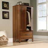 Sauder Carson Forge Armoire, Washington Cherry finish Sauder