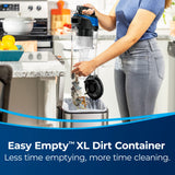 BISSELL CleanView Upright Bagless Vacuum Cleaner with Active Wand, 3536,Black/Cobalt Blue Bissell