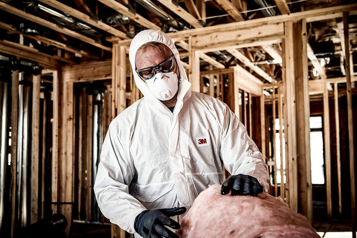 3M Respirator, Cool Flow Valve, Paint Sanding, Lightweight, Disposable, Filter Media, Stretchable, Easy Breathing, 10-Pack 3M