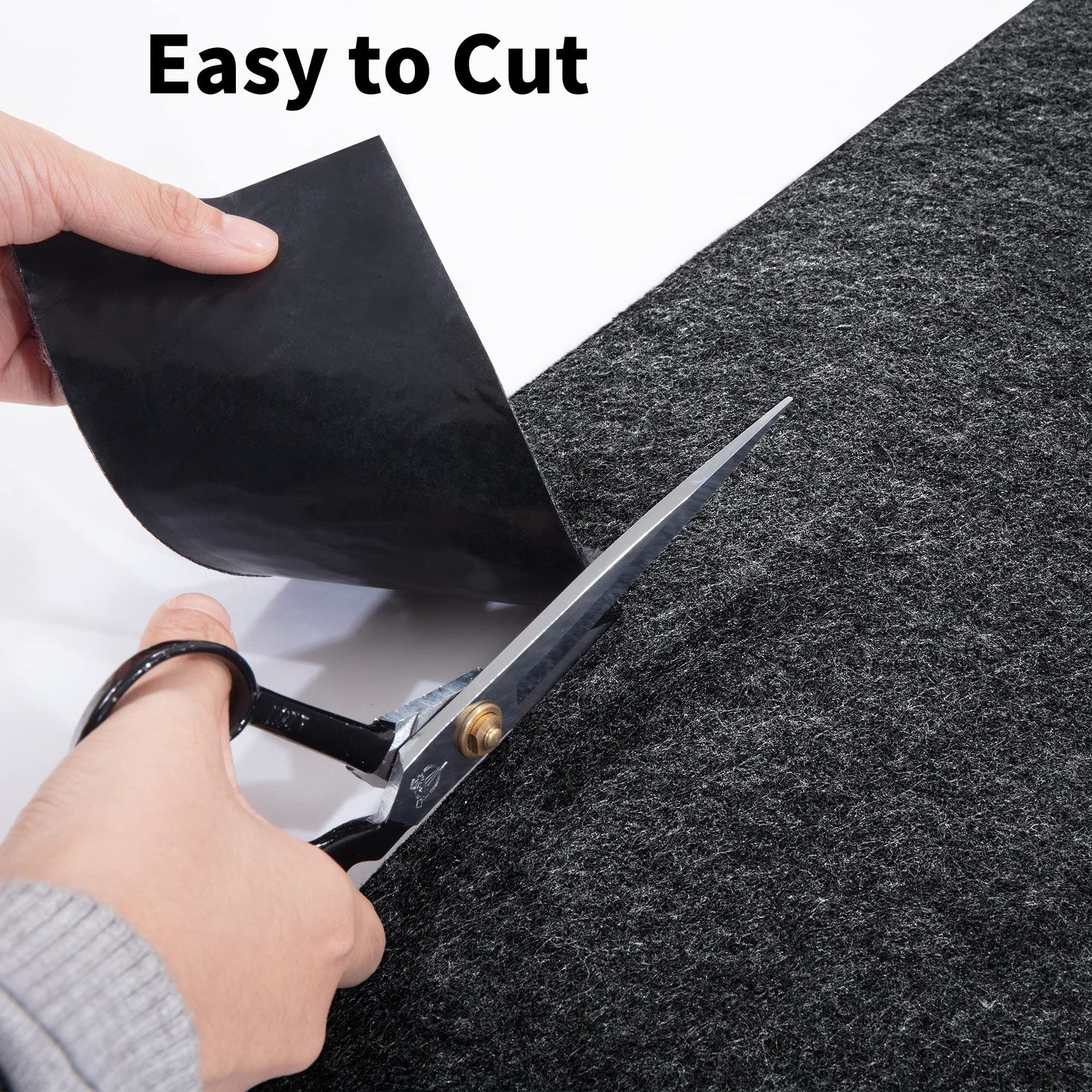 HOMBYS Extra Large Garage Floor Mats for Under Car, Dark Grey Garage Flooring Rug, Motorcycle Oil Spill Mat, Absorbent Oil Garage Parking Mat HOMBYS