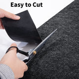 HOMBYS Extra Large Garage Floor Mats for Under Car, Dark Grey Garage Flooring Rug, Motorcycle Oil Spill Mat, Absorbent Oil Garage Parking Mat HOMBYS