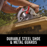 PORTER-CABLE 7-1/4-Inch Circular Saw, Heavy Duty Steel Shoe, 15-Amp (PCE300) PORTER-CABLE
