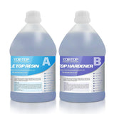 Epoxy Resin 1 Gallon Kit, Crystal Clear Epoxy Tabletop Resin Self Leveling, Bubbles Free and Anti-Yellowing, Rivertop Resin 1 Gallon 2 Part Epoxy for WoodArtSupply