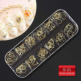 9 Boxes Nail Rhinestones,Nail Gems Nail Diamonds,Nail Art Studs Nail Crystals Nail Sequins for Nails Kit with 1 Tweezers and 3 Pen for Nail Art WoodArtSupply