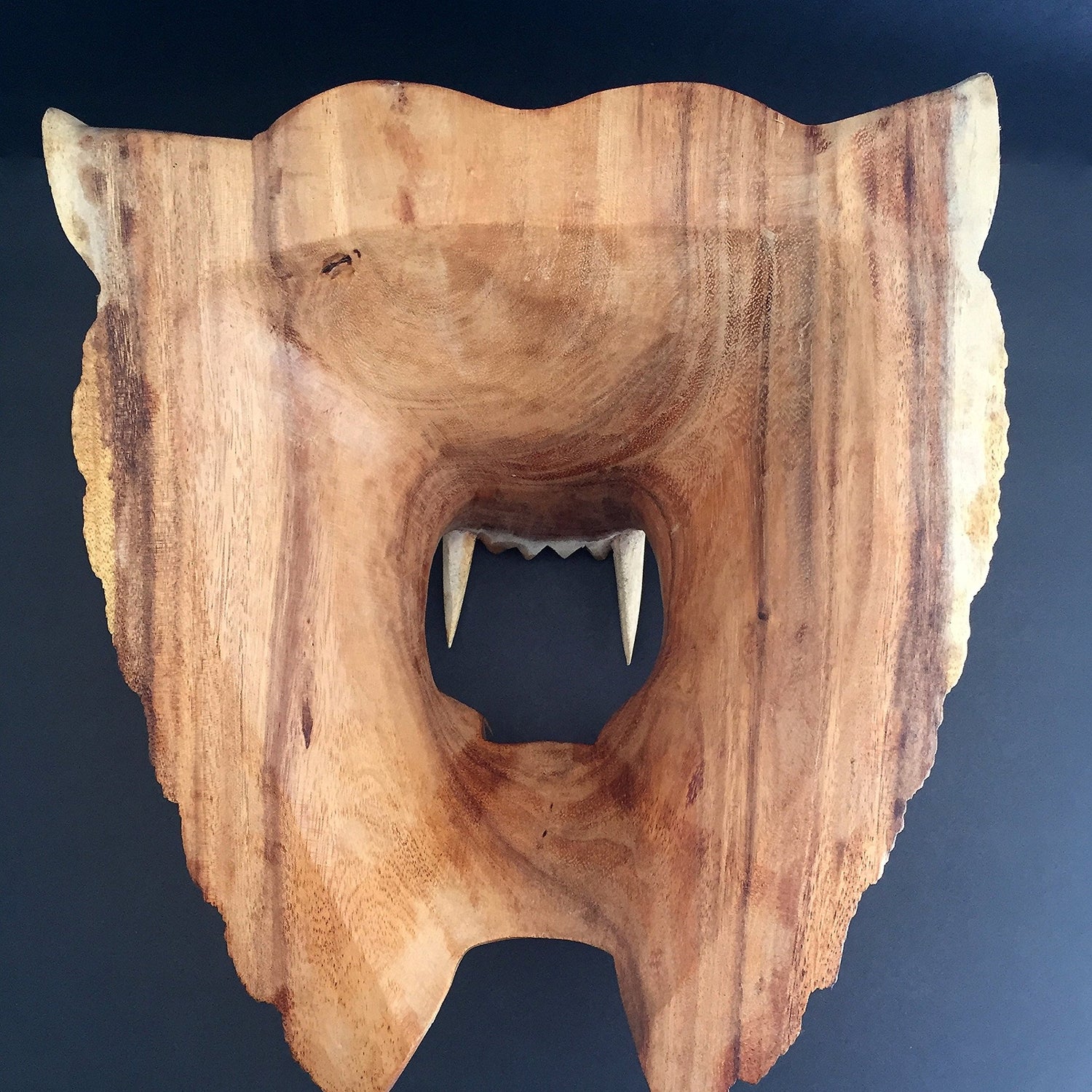 OMA Wood Carved African Lion Mask Head Wall Mount Sculpture Wall Decor - Hand Crafted PREMIUM QUALITY - XL SIZE BRAND OMA