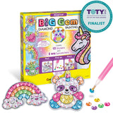 Creativity for Kids Big Gem Diamond Painting Kits: Magical Stickers and Suncatcher DIY Kit - Diamond Art for Kids, Unicorn Gifts for Girls Ages 6-8+ Creativity for Kids