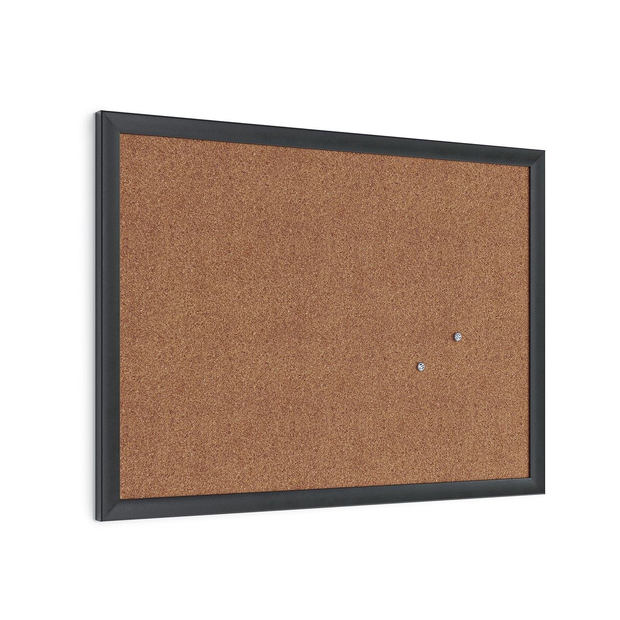 U Brands Cork Bulletin Board, 17" x 23", Black Wood Frame (026U00-01) U Brands