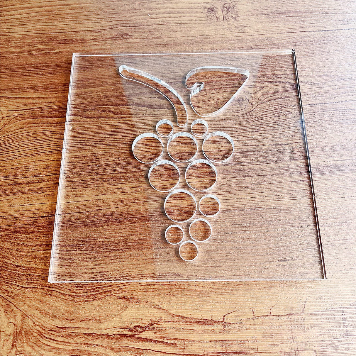 Phocaea Grapes Router Template, Acrylic Template, Woodworking Router Template Phocaea
