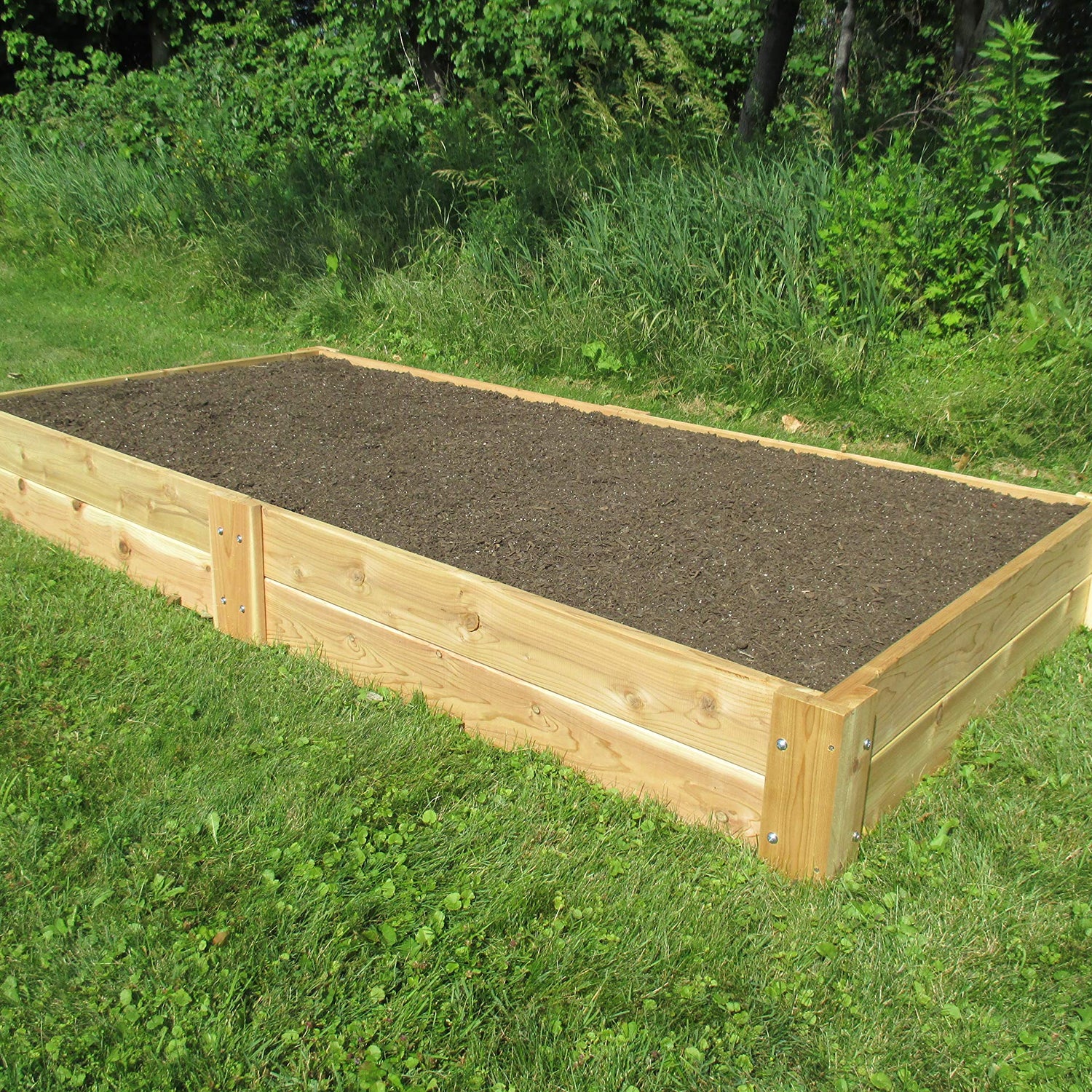 Infinite Cedar Raised Bed Garden Kit 4'x8'x11 Infinite Cedar