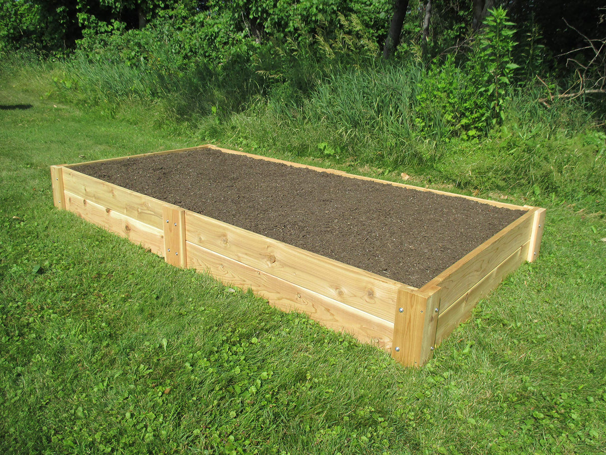 Infinite Cedar Raised Bed Garden Kit 4'x8'x11 Infinite Cedar