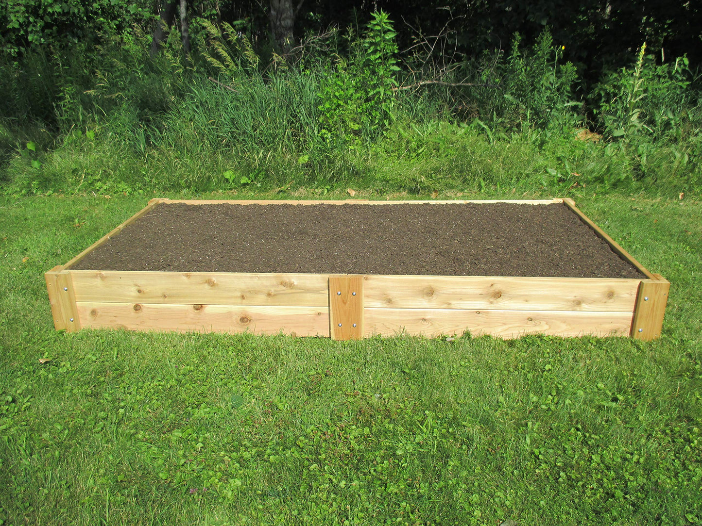 Infinite Cedar Raised Bed Garden Kit 4'x8'x11 - WoodArtSupply