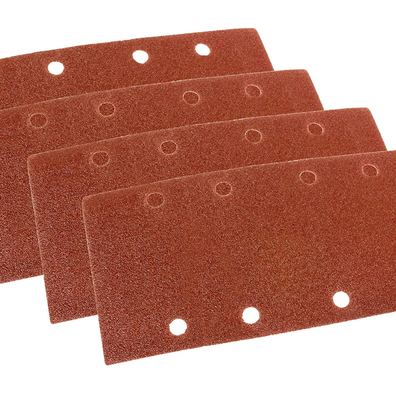 WEN 6313SP 1/3 Sheet Sander Hook-and-Loop Sandpaper (12 Pack), Assorted Grits WEN