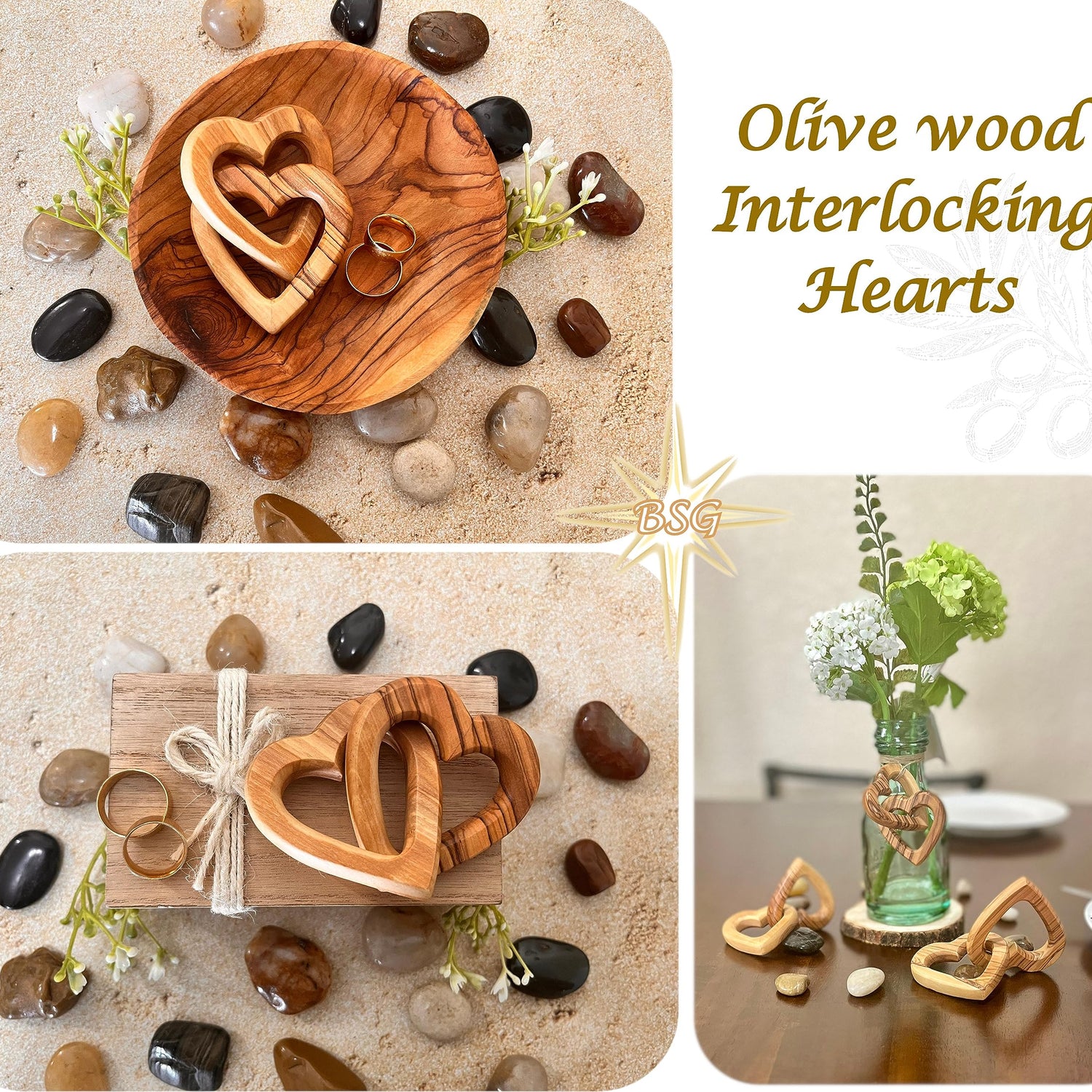 Customized Gifts, Olive Wood Hearts, Personalized Valentines Day Gift, Together Forever, Unique and Cute for Engagement, Wedding, Anniversary, Dacaret Factory
