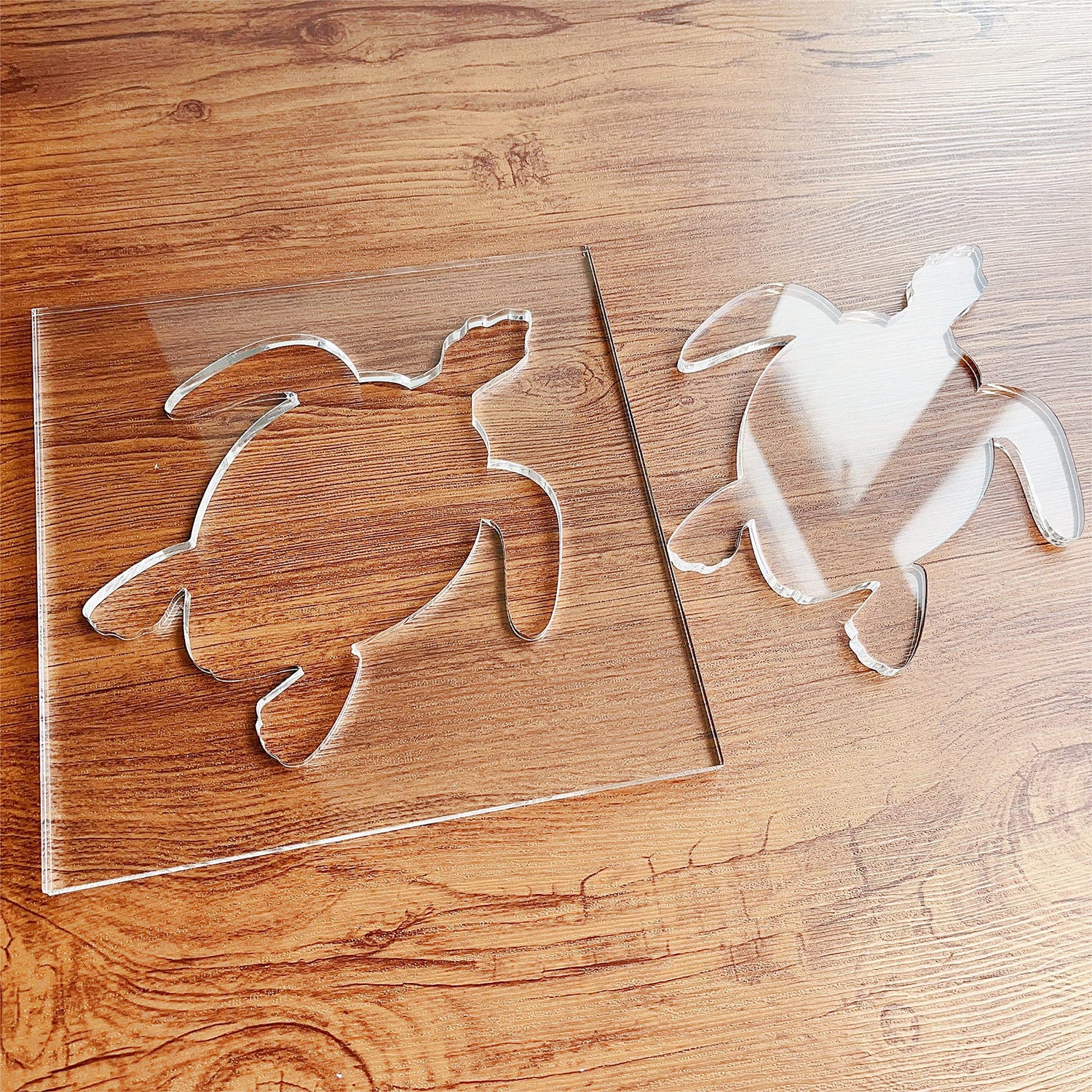 Sea Turtle Router Template, Clear Acrylic Template, Woodworking Router Template Phocaea