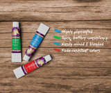 MyArtscape Oil Paint Set - 24 x 21ml Tubes - Artist Quality - Rich Vivid Oil-based Colors - Lightfast - Heavy Body - Great Saturation - Glossy Finish MyArtscape