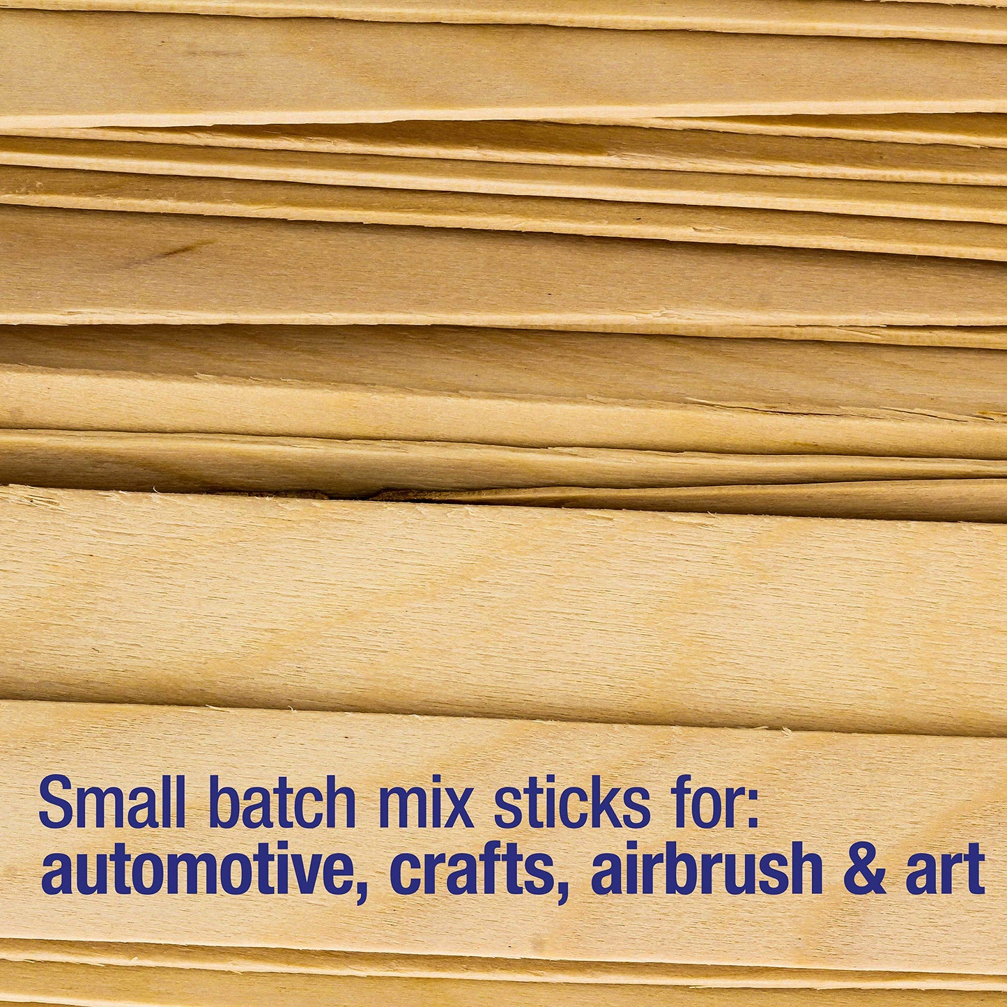 TCP Global Wood Paint Mixing Sticks - 50 Pack - Automotive, Crafts, Airbrush, Art - WoodArtSupply