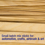 TCP Global Wood Paint Mixing Sticks - 50 Pack - Automotive, Crafts, Airbrush, Art TCP Global