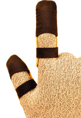 G & F Finger Guard and Thumb Guard Made of Leather 1 or 10 Pieces WoodArtSupply