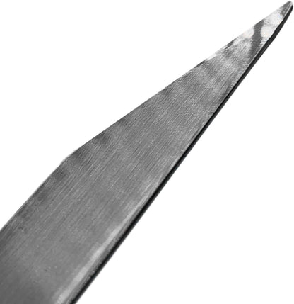 Kiridashi Knife Right Hand 18Mm, Professional Razor Sharp Hand Forged Japanese Carbon Steel Blade Hammered Pattern for Woodworking, Marking, Wood Carving, Whittling, Made in JAPAN