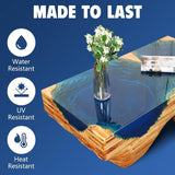 Deep Pour Epoxy Resin 1.5 Gallon, 2 to 4 Inch Depth Clear Epoxy Resin Kit with Mixer, Bubble Free, Low Odor 2:1 Casting Resin for Table Top, WoodArtSupply