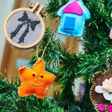 Mini Embroidery Hoop Mini Wood Hoop Ring Wooden round Crossing Stitch Hoop Small Display Frame Circle for DIY Pendant Embroidery Frame Craft (1.2 X 1 WoodArtSupply