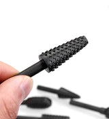 10PCS Woodworking Twist Drill Bits, Wood Carving File Rasp Drill Bits 6.3Mm(1/4") Shank Electrical Tools Woodworking Rasp Chisel Shaped Rotating WoodArtSupply