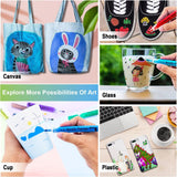 Paint Pens for Rock Painting, Acrylic Paint Markers for Card Making Craft Stone Ceramic WoodArtSupply