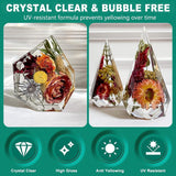 Epoxy Resin Deep Pour, 1.5 Gallon Epoxy Resin Kit for 2-4" Pour Depths, Crystal Clear & High Gloss, Bubble-Free Casting Resin for River Tables, WoodArtSupply