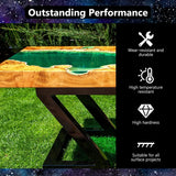 Epoxy Resin 64OZ - Crystal Clear Epoxy Resin Kit - No Yellowing No Bubble Art Resin Casting Resin for Art Crafts, Jewelry Making, Wood & Resin WoodArtSupply