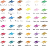 Colored Pencils Set for Adult and Kids - Premier Color Pencil Set 36 Pencils Sharpener WoodArtSupply
