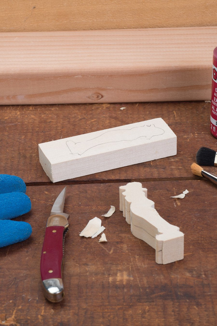 20-Minute Whittling Projects: Fun Things to Carve from Wood (Fox Chapel Publishing) Step-By-Step Instructions & Photos to Whittle Expressive Figures; WoodArtSupply