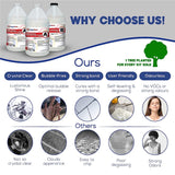 Deep Pour Epoxy Resin for River Table | 3 Gallon (11.4 L) | 4'' Deep Pour & Casting Epoxy Resin Kit | Low Odor | Crystal Clear and High Gloss | for WoodArtSupply