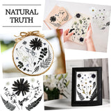 Pressed Flowers Resin Flowers for Resin Mold, Real Daisy Dried Flower Leaves Natural with Tweezers for Scrapbooking DIY Candle Accessories Jewelry WoodArtSupply
