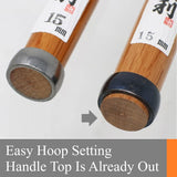 Japanese Wood Chisel Set [Long Handle] 3 Piece for Woodworking, Made in JAPAN, Japanese Oire Nomi for Carve, Mortise, Dovetail, Sharp Japanese Carbon WoodArtSupply