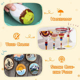 18 Colors Acrylic Paint Marker Pens for Rock Painting Fine Point Acrylic Paint Pens WoodArtSupply