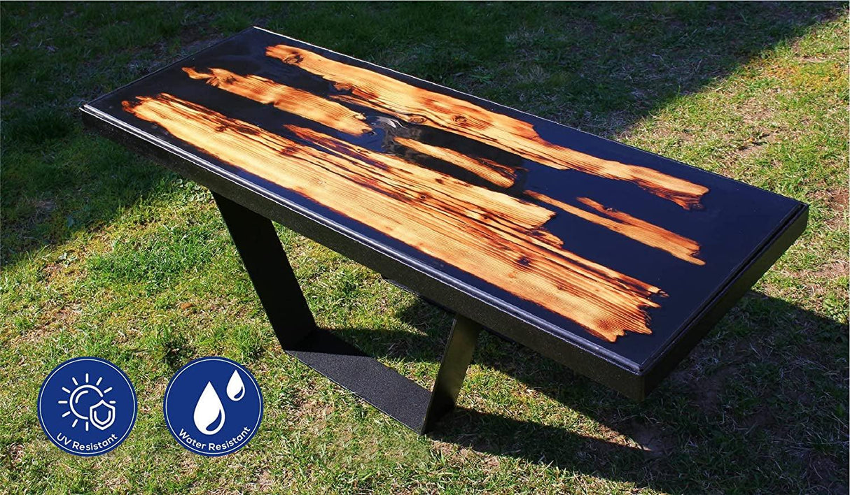 Deep Pour Epoxy Resin for River Table | 3 Gallon (11.4 L) | 4'' Deep Pour & Casting Epoxy Resin Kit | Low Odor | Crystal Clear and High Gloss | for WoodArtSupply