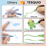 Paint Pens, 18 Colors Acrylic Paint Pens Paint Markers, Dual Tip Pens with Medium Tip WoodArtSupply