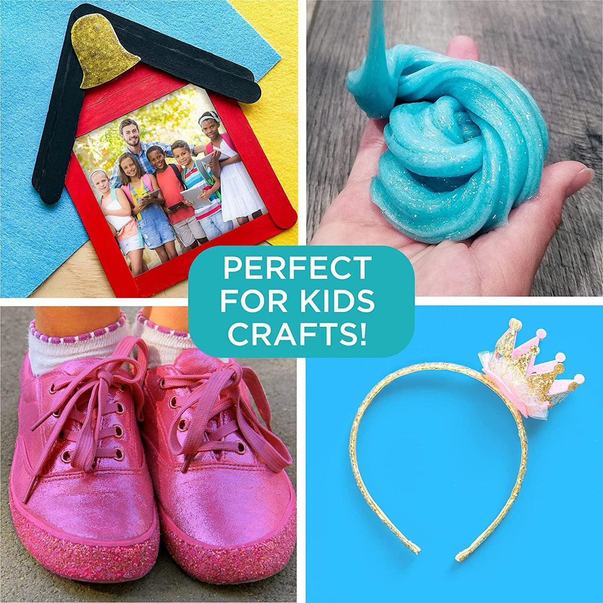 Assorted Glitter 90 Pack, Includes Fine, Neon Glitter, Shapes, Foil Glitter & More, Great for Resin Projects, Group Arts and Crafts, DIY Projects, WoodArtSupply