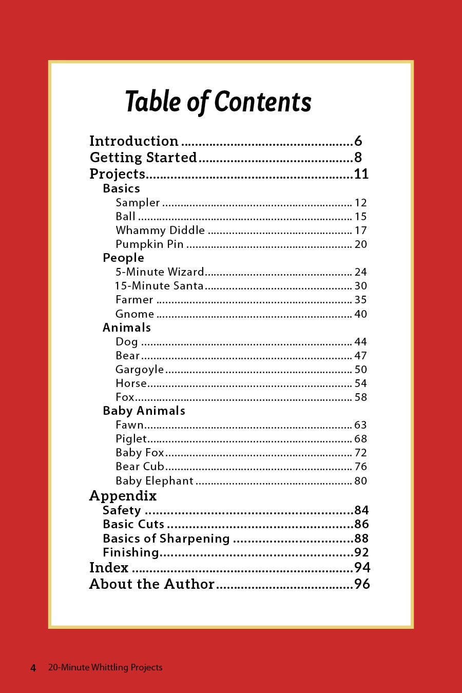 20-Minute Whittling Projects: Fun Things to Carve from Wood (Fox Chapel Publishing) Step-By-Step Instructions & Photos to Whittle Expressive Figures; WoodArtSupply